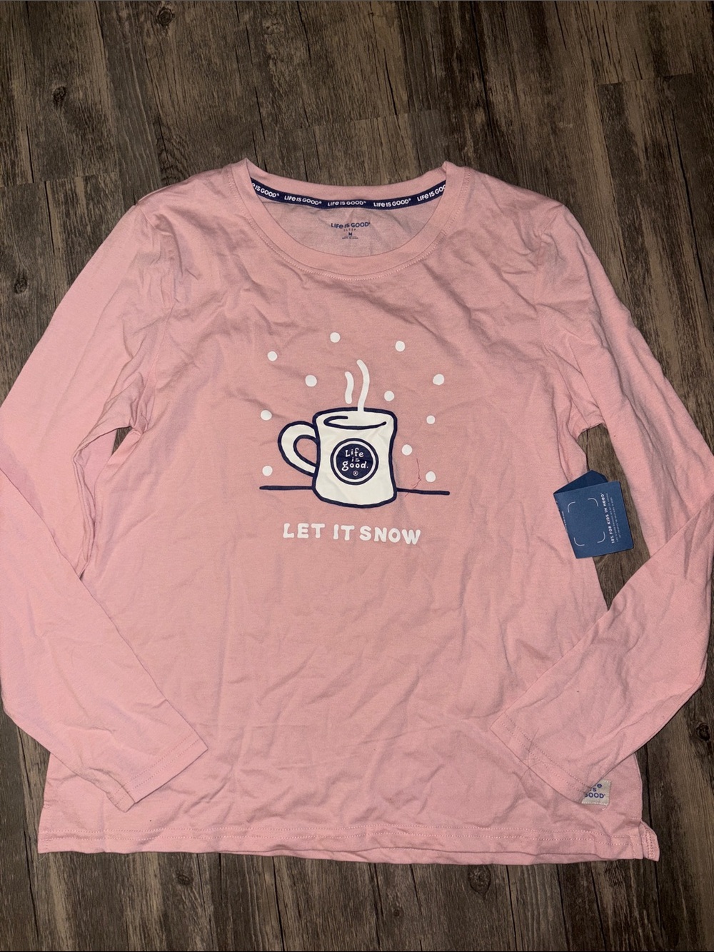 LIFE IS GOOD - sleep shirt - NWT medium